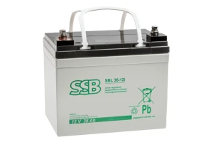 36Ah 12V Akumulator SSB Battery SBL 36-12i