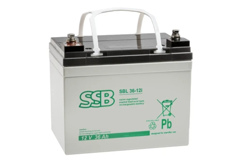 36Ah 12V Akumulator SSB Battery SBL 36-12i