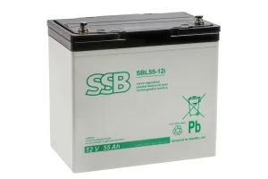 55Ah 12V Akumulator SSB Battery SBL 55-12i