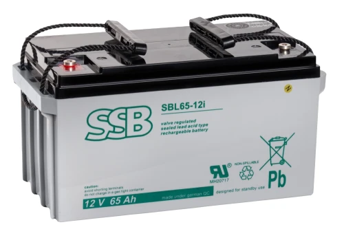 65Ah 12V Akumulator SSB Battery SBL 65-12i