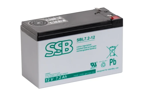 7,2Ah 12V Akumulator SSB Battery SBL 7,2-12
