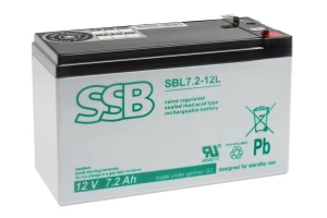 7,2Ah 12V Akumulator SSB Battery SBL 7,2-12L