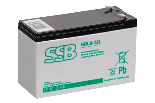 9Ah 12V Akumulator SSB Battery SBL 9-12L