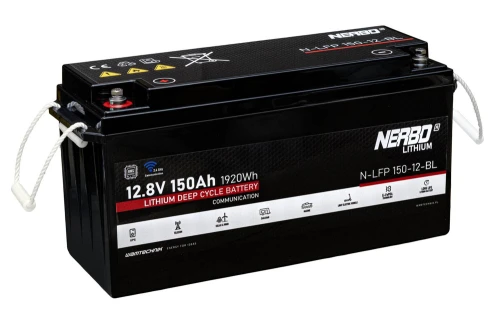 150Ah 12,8V Akumulator NERBO Lithium N-LFP 150-12BL