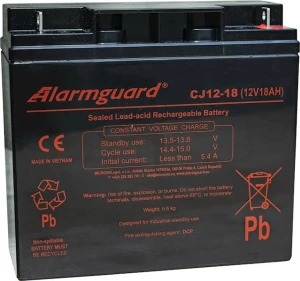 18Ah 12V Akumulator Alarmguard CJ12-18