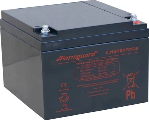 26Ah 12V Akumulator Alarmguard CJ12-26