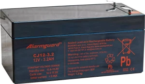 3,2Ah 12V Akumulator Alarmguard CJ12-3,2