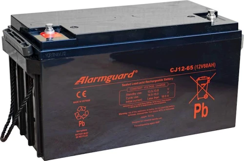 65Ah 12V Akumulator Alarmguard CJ12-65