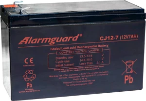 7Ah 12V Akumulator Alarmguard CJ12-7