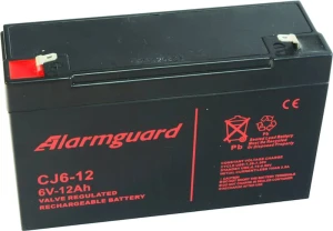 12Ah 6V Akumulator Alarmguard CJ6-12