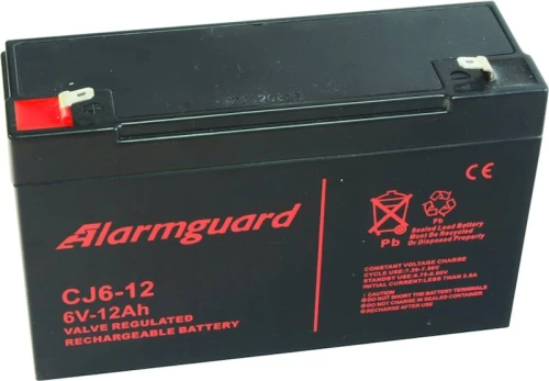 12Ah 6V Akumulator Alarmguard CJ6-12