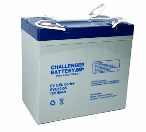 55Ah 12V Akumulator CHALLENGER HYBRID EVG 12-55