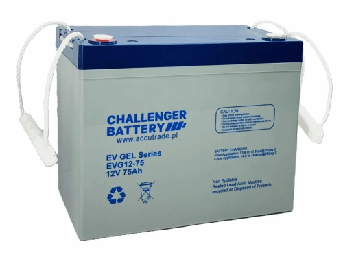 75Ah 12V Akumulator CHALLENGER HYBRID EVG 12-75