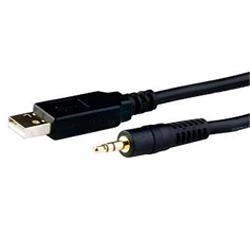 5V Kabel USB AUDIO JACK 3,5 MM, 1,8M dla Data Logging