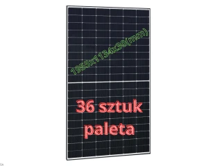 Paleta 500Wp Selfa Bifacial BLACK FRAME
