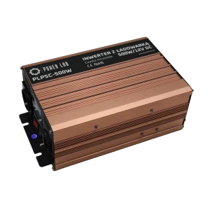 500W Przetwornica Power LAB DC-AC czysty sinus z łądowarką