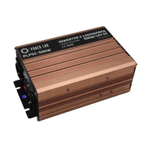 500W Przetwornica Power LAB DC-AC czysty sinus z łądowarką