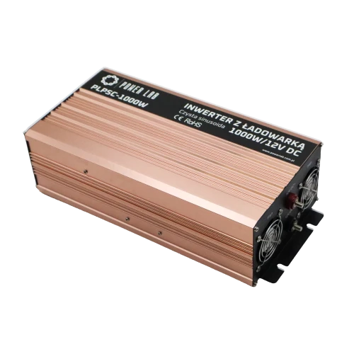 1000W Przetwornica Power LAB DC-AC czysty sinus z ładowarką