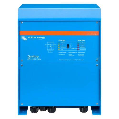 4000W Przetwornica-ładowarka Victron Quattro 48/5000/70-100/100