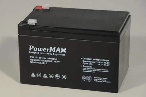 Akumulator 12V AGM 12Ah MAXBAT PowerMAX Standard PM 12120