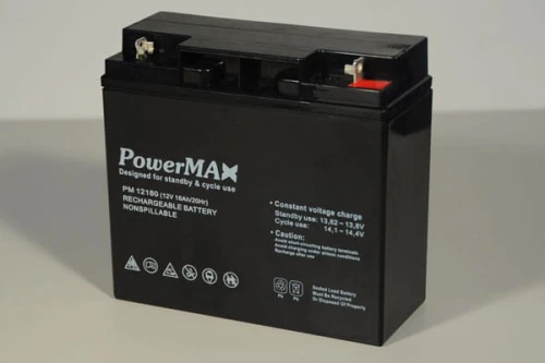 Akumulator 12V AGM 18Ah MAXBAT PowerMAX Standard PM 12180