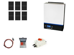 Hybrydowy zestaw solarny off-grid ESB-3kW-24 MPPT 6xPV