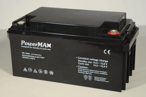 Akumulator 12V AGM 65Ah MAXBAT PowerMAX Standard PM 12650