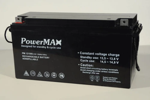 Akumulator 12V AGM 150Ah MAXBAT PowerMAX Standard PM 121500