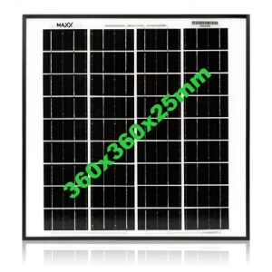  20W Panel słoneczny 4SUN Maxx czarna rama