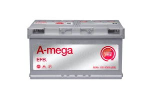  80Ah 850A 12V Akumulator Megatex A-Mega EFB